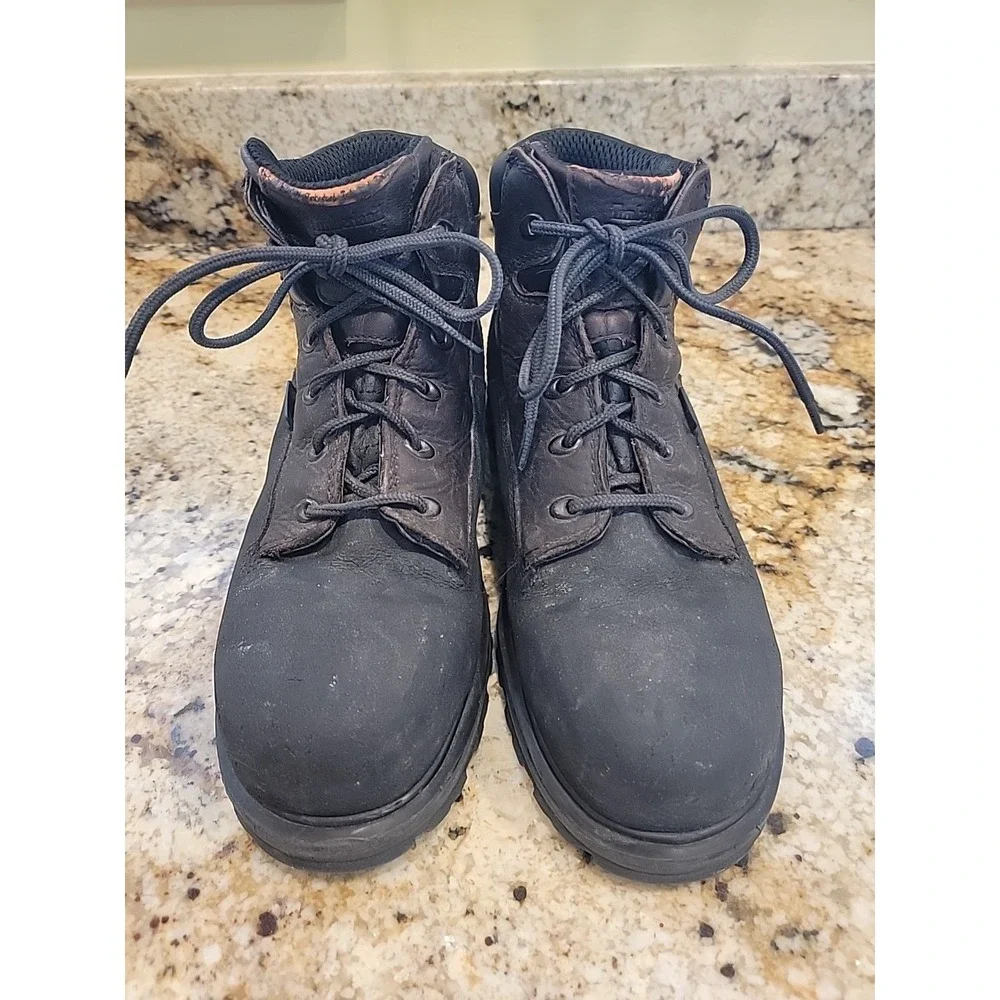 Timberland PRO Power Welt Steel Toe Waterproof Work Boot 47001 Brn Mens 9.5m EUC